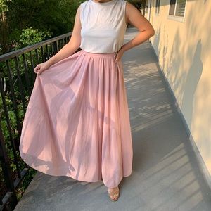 Windsor Pink Maxi Skirt, Sz M